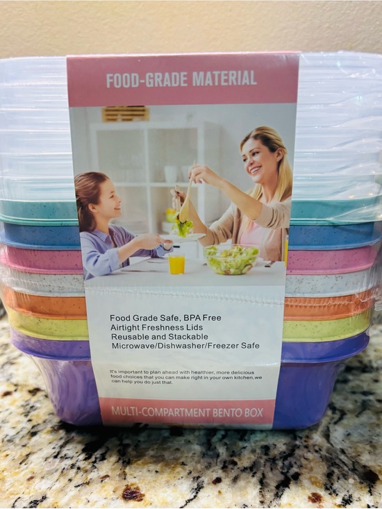 Other - 14pc BPA FREE Assorted Colors Bento Lunch Box